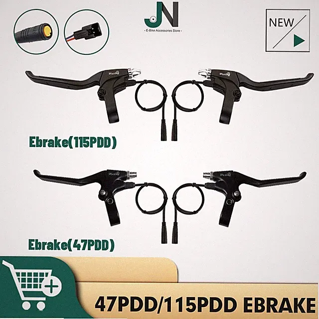 115PDD 47PDD E-bike Brake Lever Cut Off Power Julet Waterproof Plug E-scooter