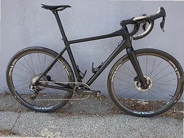 2019 Parlee Chebacco M/L GRX Di2 1x SRM ENVE G23 Carbon-Ti Gravel Bike