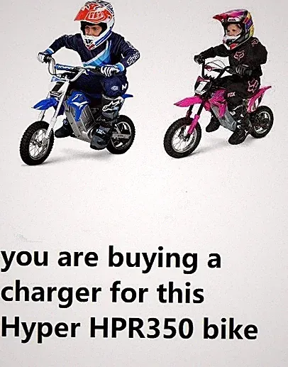 🔥24V Adapter Charger For Hyper HPR350 Electric Motorcycle Kids dirt bike