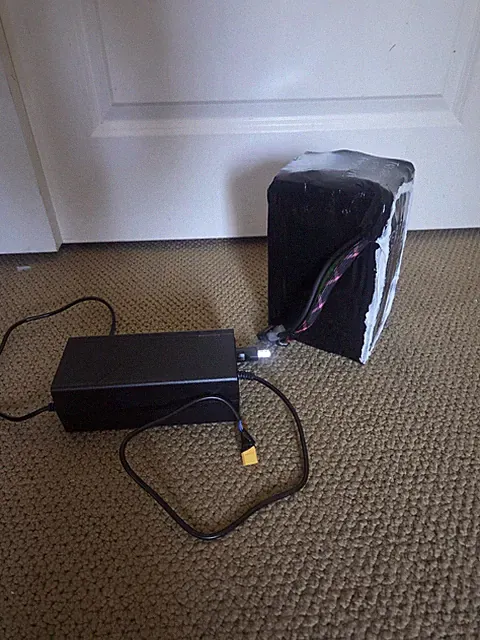 72v 10ah Mini Ebike Power Cell Made With Eve 20p Cells 60a Bms 120a Peak 5000w