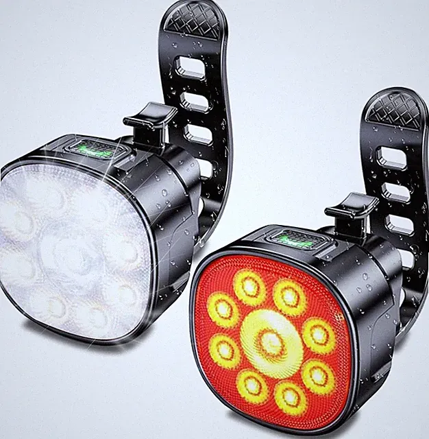 Bike Lights Front and Back for Night Riding Safety,Super Bright Headlight...