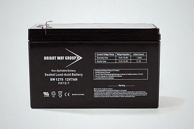 BWG SLA Minimoto Hybrid 12V 7Ah Electric Scooter Replacement Battery