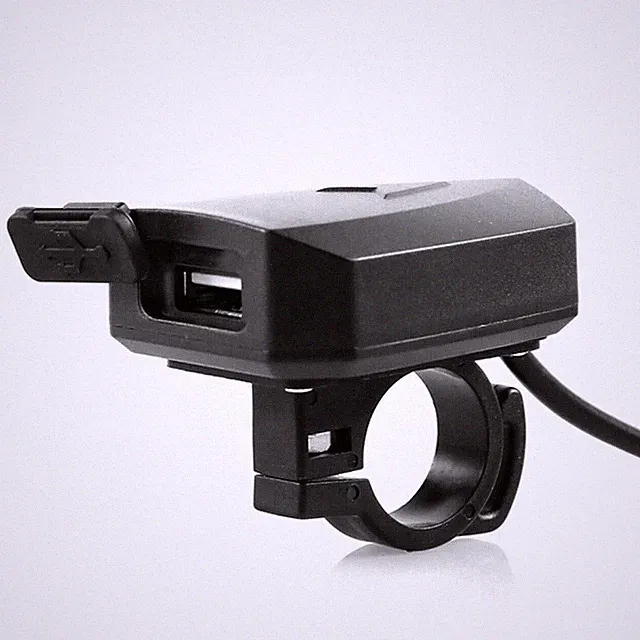 Ebike add a handle bar USB, 36 volt to USB 5volt, 48volt to USB port converter