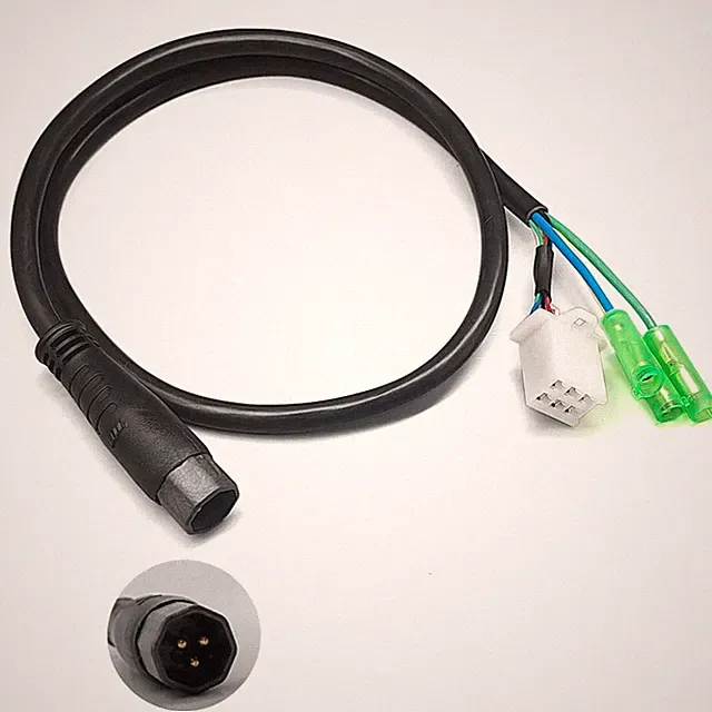 Ebike Hub Motor Extension Cable,9 Pin Waterproof Extension Cable for Electric Bi