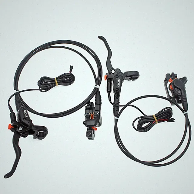 Electric Bicycle MTB Hydraulic Disc Brake Power Off For Driving Oil Disc Brake