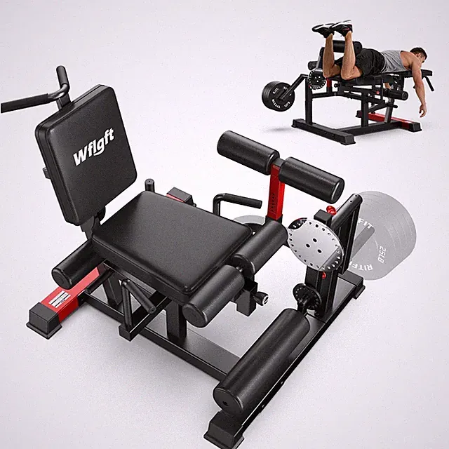 Leg Extension Curl Lower Body Workout Machine Heavy Duty Adjustable Leg Machine