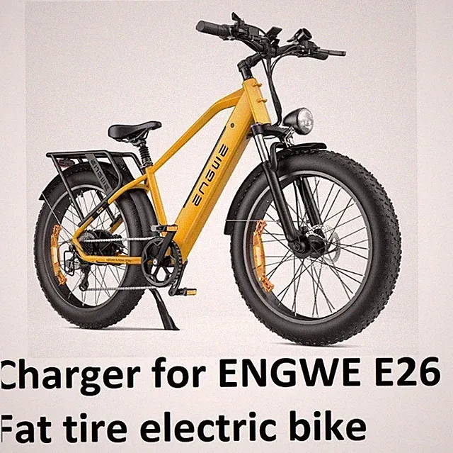 🔥power supply battery Charger for ENGWE E26 fat TIRE E-BIKE