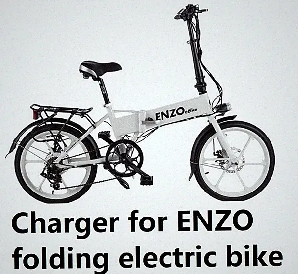 🔥power supply battery Charger for ENZO 36v folding electric bike LHT