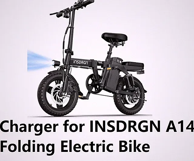 🔥power supply battery Charger for INSDRGN A14 FOLDING bike (3pin)