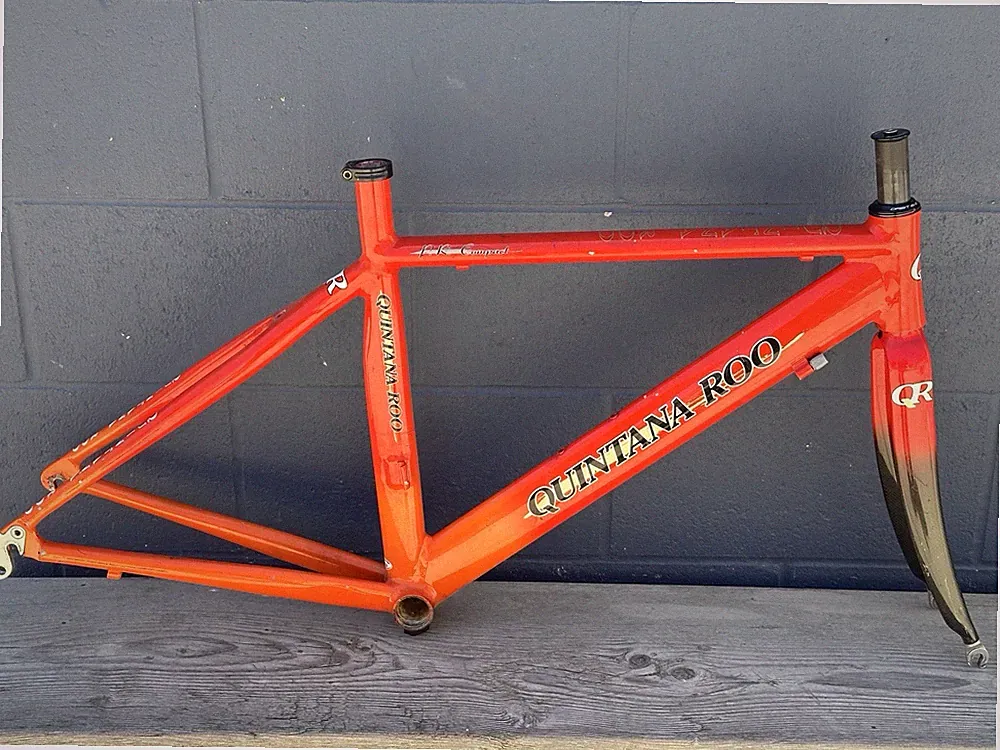 Quintana Roo PR Compact Frameset Carbon Triathlon Bike w/ Fork FSA IS-2 47cm