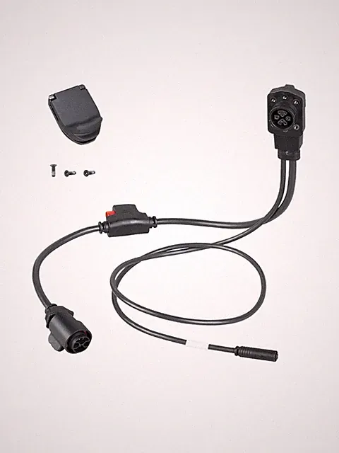 TQ HPR50 Ebike Main Power Cable Set - Road 900mm Black
